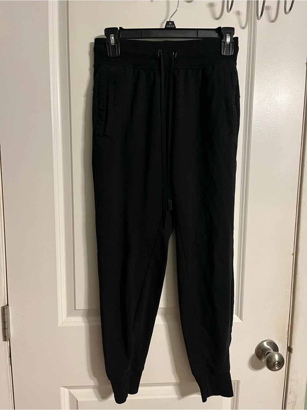 Athletic Works Women's Black Drawstring Joggers